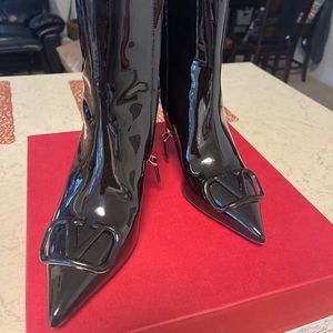 Valentino Garavani VLOGO 80mm ankle boots Size 37.5